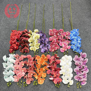 <span class=keywords><strong>Fleur</strong></span> artificielle <span class=keywords><strong>de</strong></span> phalaenopsis en soie imprimée en 3D, <span class=keywords><strong>d</strong></span>écoration pour la maison et les mariages, accessoires <span class=keywords><strong>de</strong></span> photographie en extérieur, vente en gros - Product Image 3