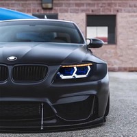 Pour 2005-2012 BMW Série 3 E90 E91 Phares LED (halogène/xénon) Ensemble de phares