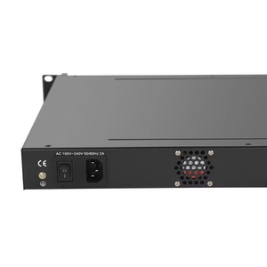 เครื่องรับสัญญาณ 16 ช่อง DVB-S2 สำหรับเซิร์ฟเวอร์ IPTV พร้อม IP Out ผ่าน HTTP HLS และ RTMP ระบบ DVB สำหรับการกระจายเสียงวิทยุและโทรทัศน์ - Product Image 3