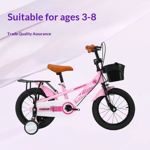 Bicicletas Ligeras con Marco <span class=keywords><strong>de</strong></span> Acero para Niños y Niñas <span class=keywords><strong>de</strong></span> 2-3 a 8 Años, Bicicletas <span class=keywords><strong>de</strong></span> 6 Velocidades con Canasta <span class=keywords><strong>de</strong></span> Plástico - Product Image 5