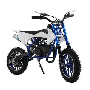 2 Stroke 49cc Mini Dirt Bike For Kids Electric Starter Children Petrol Motorcycle Gas Motorbike