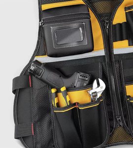 Giubbotto di alta qualità per attrezzi da lavoro per elettricista facile da riporre l'ultimo Design gilet di sicurezza per lavoro di alta qualità - Product Image 5