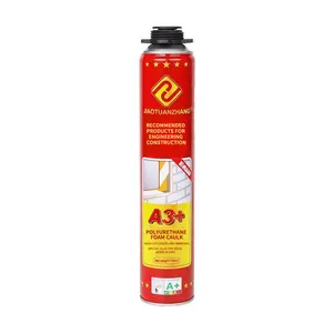 Fire Rated Spray Foam Polyurethane for Gap Filling, Sealing on Windows, Walls, Joints & Pipes, High Expansion Fire Proof Foam
