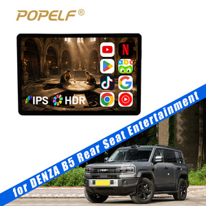 Car Monitor 14" LCD FHD Screen 8-Core WiFi <b>USB</b> BT FM Transmitter Multimedia Video Player Rear Seat Entertainment Fun Denza BYD - Product Image 1