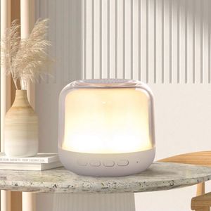 Nhà Máy Giá 2025 đa chức năng di động không dây BT Loa cảm ứng đèn cạnh giường ngủ <span class=keywords><strong>Led</strong></span> BT loa với ánh sáng ban đêm - Product Image 3