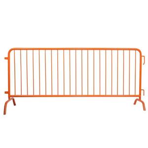 Abbiamo magazzino in USA rimovibile in acciaio per la sicurezza stradale barricata temporanea recinzione concerto per il controllo della folla pedonale barriera - Product Image 2