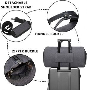 Free Sample Garment Bag for Travel <b>Carry</b> <b>on</b> Suit Bag Hanging Travel Suit Waterproof Suitcase <b>Luggage</b> Bag for Men Women - Product Image 5