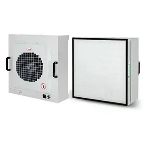 Fluxo laminar FFU para sala limpa Unidade de ventilador de filtro Hepa 1000m3/h 575x1175x375 Filtro de ventilador Ffu para sala limpa Ventilador industrial