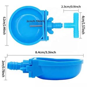 Nuevo bebedero de plástico <span class=keywords><strong>para</strong></span> conejos, bebedero <span class=keywords><strong>para</strong></span> roedores de conejitos <span class=keywords><strong>para</strong></span> <span class=keywords><strong>bebederos</strong></span> de granja avícola <span class=keywords><strong>para</strong></span> cría de conejos - Product Image 1