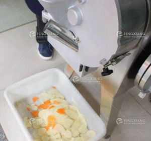 Commerciale di Patate Affettatrice Trituratore Dicer Cipolla Anelli Cubetti di Chip di Taglio Che Fa Macchina - Product Image 6