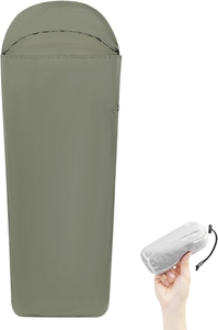 Doublure de sac de couchage souple et lavable ultralégère pour adulte Feuilles de voyage pour sac à dos Hôtel Camping Auberges - Product Image 2