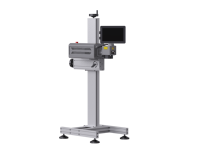 Machine de marquage laser à fibre 50W en ligne 2025, haute vitesse, pour gravure laser de tuyaux PE, HDPE, PPR, PVC, câbles et acier, compatible BMP, AI, DWG