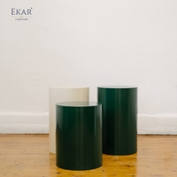 Table basse extérieure moderne d'acier inoxydable, Tableau latéral imperméable de patio