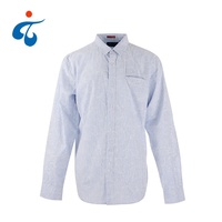 Chemises à manches longues en coton égyptien, vente en gros, bas prix