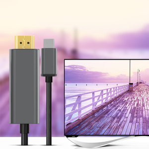 Gold plated HDTV TV adapter cable Compatible with <span class=keywords><strong>Samsung</strong></span> Galaxy <span class=keywords><strong>S10</strong></span> Note 9 MacBook USB-C Type C to <span class=keywords><strong>HDMI</strong></span> Converter adapter - Product Image 6