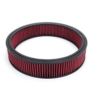 Élément de filtre à air rond de 14 pouces, lavable, à haut débit, pour pièces de modification automobile - Product Image 1