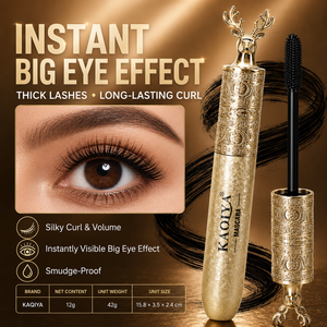 Mascara en gros à <span class=keywords><strong>prix</strong></span> avantageux, effet volume et longueur, longue tenue, recourbant, pour <span class=keywords><strong>cils</strong></span> épais, motif cerf doré, en stock, OEM ODM - Product Image 2
