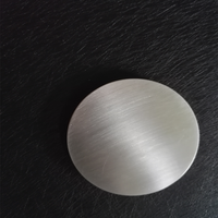 Cible en palladium Pd 1'' 2'' 3'' Disque en palladium Plaque en palladium Feuilles de palladium Matériaux pour le revêtement et les bijoux