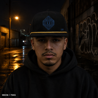 Casquette de baseball personnalisée avec broderie Old English, 5 panneaux, visière incurvée, style Dad Hat, streetwear urbain West Coast, vente en gros, faible MOQ