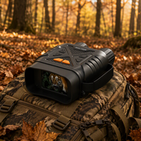 Caméra d'aventure professionnelle pour l'extérieur avec vision nocturne, résolution 2MP, infrarouge 3W 850NM, zoom 10x et batterie 2000mAh