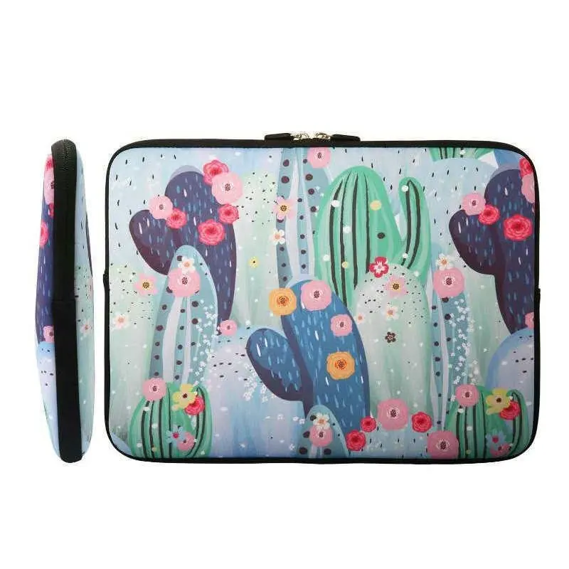 OEM Fashion Design Laptop Sleeve Bag Laptop Pouch for iPad Notebook Computer 11" 14" inches Book Cases