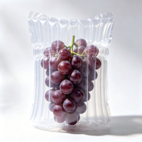 Sac gonflable à colonnes d'air Xinchen 70um PA+PE pour la protection des raisins frais contre les chutes, emballage express pour fruits, RAISINS 1,5 KG