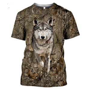 Summer Casual 3D Fashion Streetwear Man T-<strong>shirt</strong> Camouflage Hunting Animal Rabbit Oversized t <strong>Shirt</strong> Men <strong>100</strong> <strong>Polyester</strong> t <strong>Shirts</strong> Wh - Product Image 3
