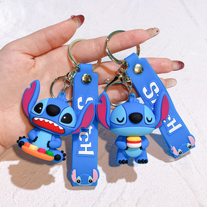 Llavero de Goma 3D con Diseño de Anime Kawaii, Lindo y Duradero, con Luz, de <span class=keywords><strong>Lilo</strong></span> y Stitch, para Decoración de Mochilas, en Oferta - Product Image 5