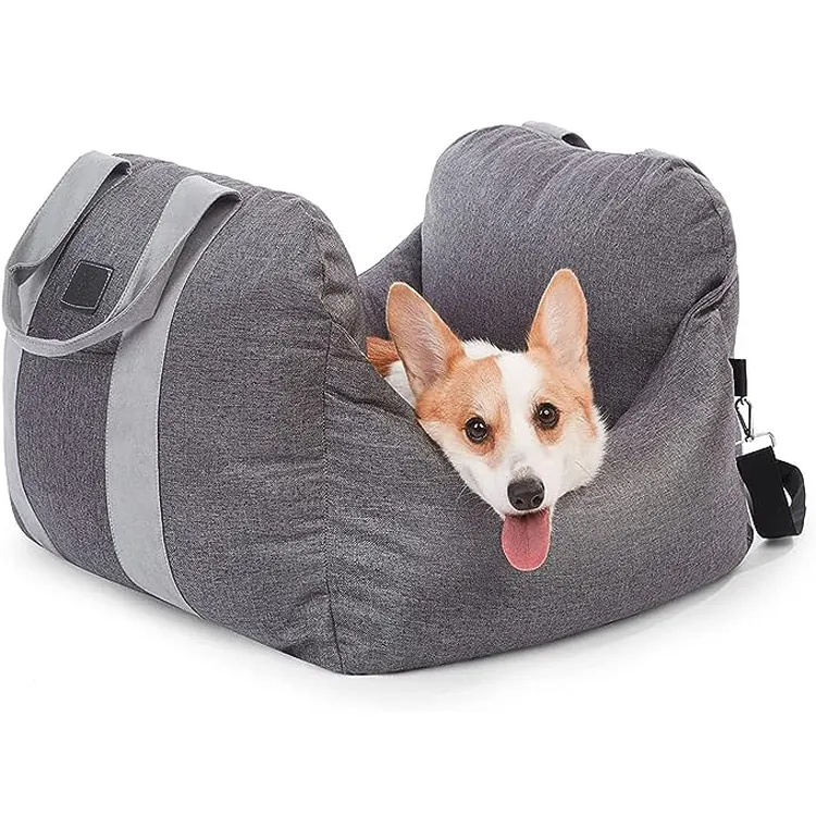 Factory Portable Dog Car Seat Bed Pet Car Booster Seat Bag for Small and Medium Dogs Travel Carrier Puppy Dog Car Seat Bed
