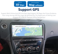 128GB Android 12 AC panneau autoradio lecteur multimédia de voiture sans fil carplay GPS Navigation pour Jaguar XJL XJ XJR 351 2010-2019