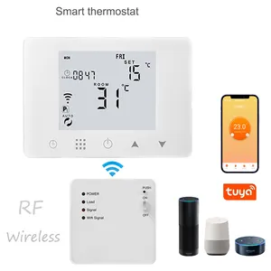 HY09 RF Meist verkaufter Smart WIFI Fußboden heizungs thermostat Home Programmier bare Fußboden heizung LCD Touch Control Thermostat