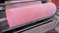 Membrane de Désolidarisation Doublement Polaire Blosam Écologique pour Sous-couche Imperméable, Épaisseur 1/8 po, en Plastique PP Résistant à l'Eau