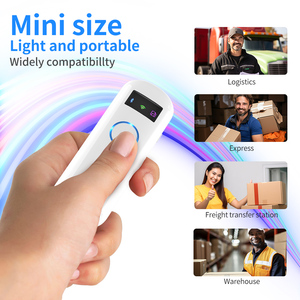 Xincode Mini <span class=keywords><strong>Qr</strong></span> <span class=keywords><strong>Code</strong></span> Scanner Pocket Wireless Barcode Reader Tragbarer Scanner Gun Scan 1D 2D Barcode Scanner Inventar - Product Image 4