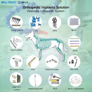 Kit de tissus mous pour petits animaux (chiens) – Pinces 14 cm et 16 cm, pince de stérilisation, instrument orthopédique vétérinaire en acier inoxydable médical - Product Image 4