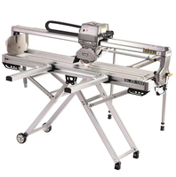 Wandeli QL-ZD-1200 machines de pierre automatique avec rouleau Jet d'eau scie à Table humide coupe-carreaux électrique découpeuse de pierre