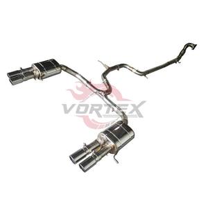 Sistema de Escape Catback Vortex de Acero Inoxidable con Acabado Espejo para Volkswagen Passat B8 2.0T 2015-2022, Ajuste Directo, 24 Meses de Garantía - Product Image 2