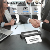 Mesin printer termal BT a4, printer portabel pencetakan kantor, mesin printer X8, kertas a4