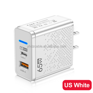 Nouveauté <span class=keywords><strong>Chargeur</strong></span> GAN 65W <span class=keywords><strong>Chargeur</strong></span> rapide pour téléphone USB pour <span class=keywords><strong>iPhone</strong></span> USB C PD3.0 Charge ultra rapide Tablette USB <span class=keywords><strong>Chargeur</strong></span> rapide automatique - Product Image 2