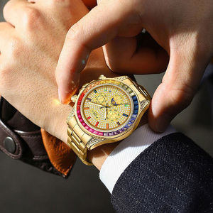 1Customized Luxury Stainless Steel Miyota <b>Automatic</b> Mechanical Water Resistant <b>Chronograph</b> Men's Watch Pointer Dial 20mm Band - Product Image 3