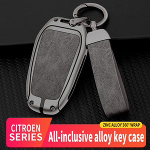Étui de protection intégral en alliage de zinc pour clé de voiture Citroën C4 C4X C5X – Derniers accessoires automobiles - Product Image 5