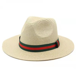FayeIn Panama <span class=keywords><strong>Chapeau</strong></span> Soleil Boucle <span class=keywords><strong>Fedora</strong></span> Chapeaux De Plage pour Femmes Hommes Large Bord <span class=keywords><strong>Fedora</strong></span> De Paille <span class=keywords><strong>Chapeau</strong></span> De Plage UV UPF 50 - Product Image 4