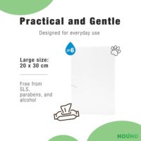 Lingettes au savon de Marseille d'excellente qualité 35 pièces lingettes biodégradables écologiques pour animaux de compagnie pour chiens chats