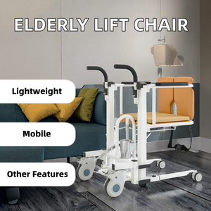 Enace - Silla Elevadora Multifuncional para Personas Mayores, Silla Elevadora Hidráulica para el Cuidado de Personas Paralizadas, Silla con Ruedas para Discapacitados, con Certificación CE - Product Image 2