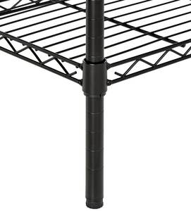 رفوف سلكية لغرفة المعيشة منخفضة التكلفة ، رف تخزين منزلي معدني 5 طبقات واجب خفيف - Product Image 6