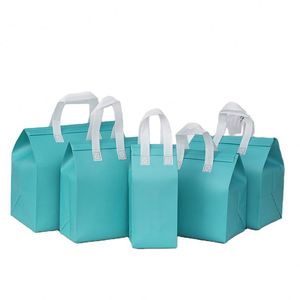White Non-woven Cartoon Waterproof Foldable Environmental Protection Fashion Portable <b>Shopping</b> Cold <b>Drink</b> Insulation Cooler Bag - Product Image 6