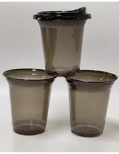 וולסון יצרן פלסטיק מים חד פעמיים יוגורט כוסות vasos פלסטיק זכוכית שתייה כוסות פלסטיק קשיח
