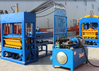 Machine à fabriquer des blocs de béton hydrauliques QT5-15, ligne de production de pavés en ciment entièrement automatique, usage industriel et résidentiel