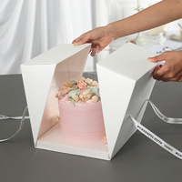 Boîtes à Cake Pops Personnalisées pour Mariages et Noël en Gros, Boîtes à Gâteaux avec Fenêtre Transparente pour Vente en Gros