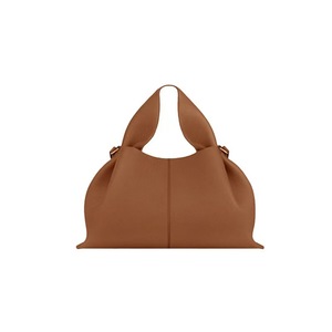 Sac à bandoulière en cuir véritable pour femme French Polens, style minimaliste urbain, avec fermeture éclair et fermoir magnétique - Product Image 4