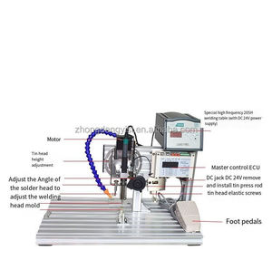Máquina de Soldadura Semiautomática para Cables Eléctricos con Conector USB, Máquina de Soldadura de Alambres USB para PCB/LED/Robots - Product Image 6